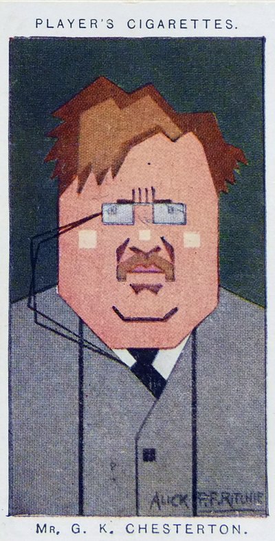 Gilbert Keith Chesterton de Alick Penrose Forbes Ritchie