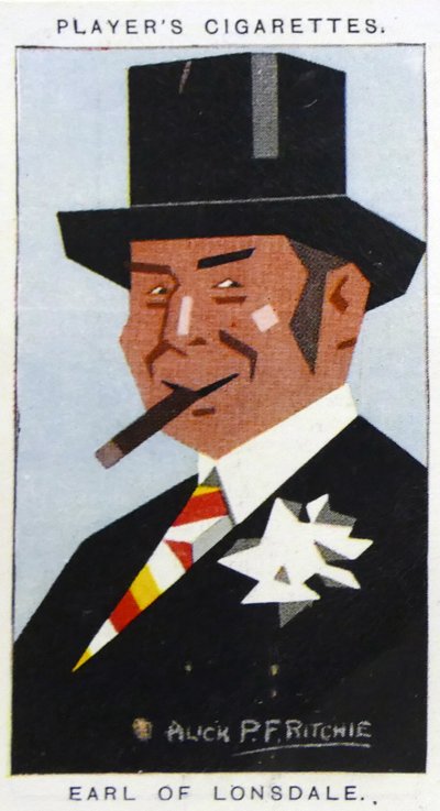 Hugh Cecil Lowther, 5º Conde de Lonsdale de Alick Penrose Forbes Ritchie