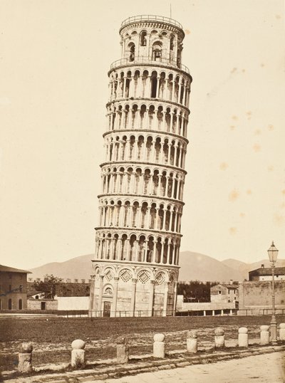 Campanario, Pisa de Alinari Brothers