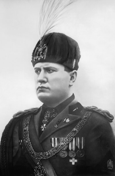 Benito Mussolini de Fratelli Alinari