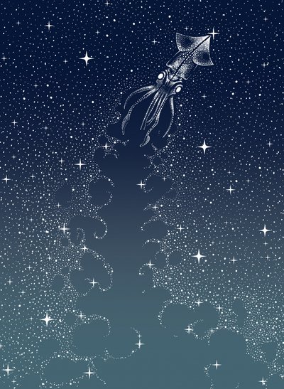 El ascenso del calamar celestial de Alirıza ÇAKIR