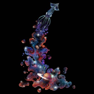 El viaje del calamar cósmico de Alirıza ÇAKIR