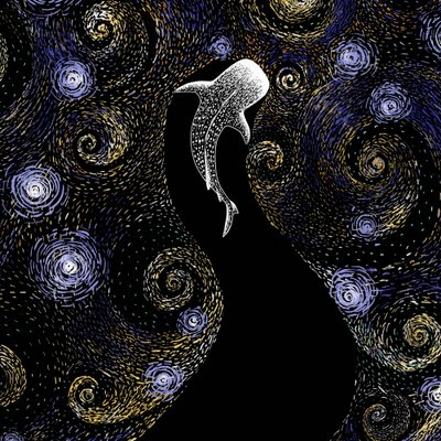 Tiburón ballena cósmico de Alirıza ÇAKIR