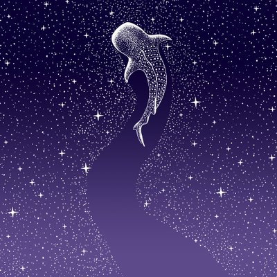 Star Eater: degradado de azul oscuro a morado de Alirıza ÇAKIR