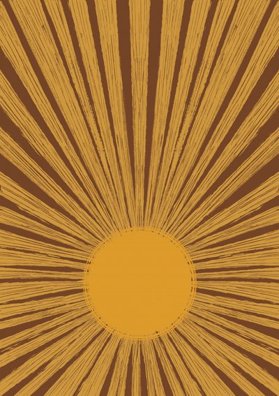 Cálido efecto «sunburst» retro de Aliya Putrus