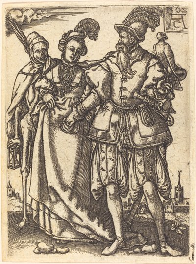 Danza de la muerte III de Allaert Claesz