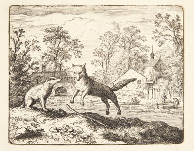 Renard es multado por sus delitos de Allaert van Everdingen