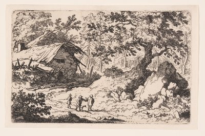La cabaña ruinosa de Allaert van Everdingen