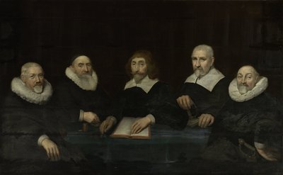 Los Regentes de la Casa de Corrección de Middelburg, 1643 de Allaert van Loeninga