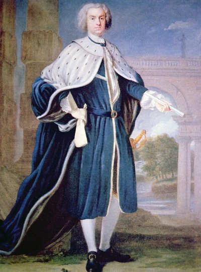 Retrato de Charles Calvert de Allan (after) Ramsay