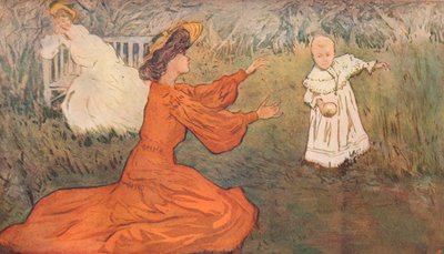 Les Premiers Pas, c. 1875-1906, 1906 de Allan Osterlind