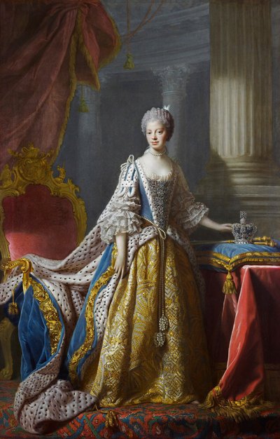 Allan Ramsay - La reina Carlota (Colección Real)1 de Allan Ramsay