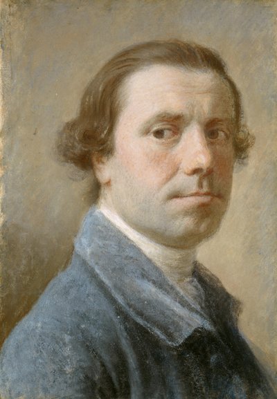 Allan Ramsay, 1713 - 1784. Artista (Autorretrato) de Allan Ramsay