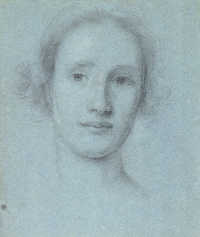 Cabeza de una niña de Allan Ramsay