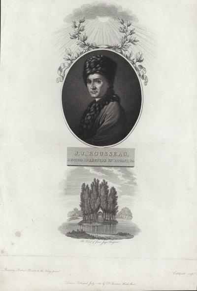 Jean-Jaques Rousseau de Allan Ramsay