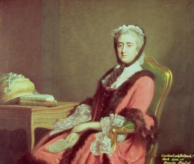 Lady Holland, 1766 de Allan Ramsay
