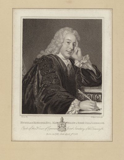 Nicholas Hardinge de Allan Ramsay