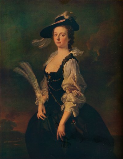 Retrato de Jane Hale, Sra. Madan, 1746 de Allan Ramsay