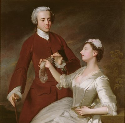 Retrato de Sir Edward y Lady Turner, 1740 de Allan Ramsay