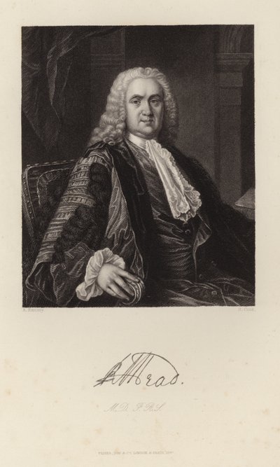 Richard Mead, 1847 de Allan Ramsay