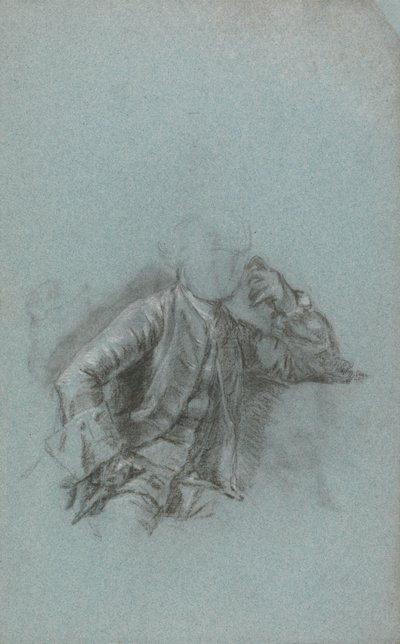 Estudio para el retrato de un caballero sentado de Allan Ramsay