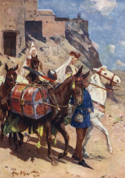La estrategia de una madre (litografía en color) de Allan Stewart