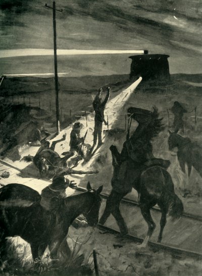 Derrota de un intento nocturno de cruzar el ferrocarril de Allan Stewart