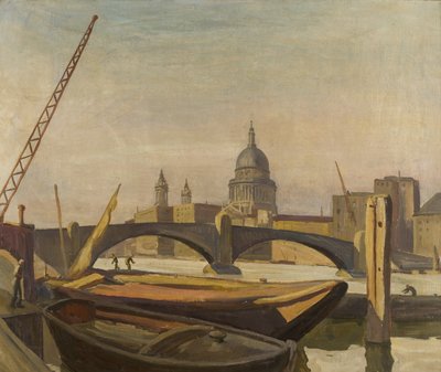 San Pablo, antes de 1928 (óleo sobre lienzo) de Allan Walton