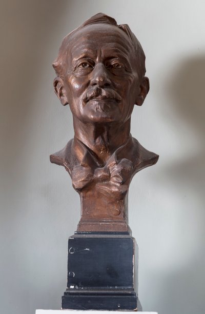 Escultura de C R Ashbee, c.1929 de Allan Wyon