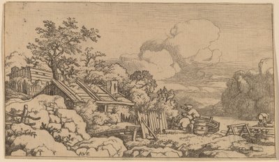 Cabaña del carpintero de Allart van Everdingen