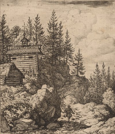 Capilla, probablemente c. 1645-1656 de Allart van Everdingen