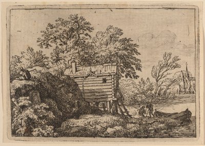 Cabaña del Pescador de Allart van Everdingen
