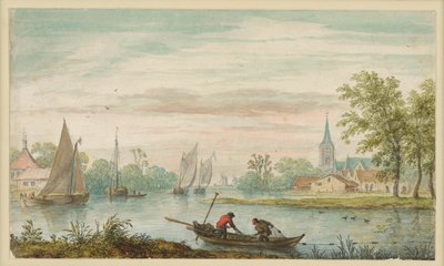 Paisaje fluvial de Allart van Everdingen