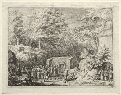 Four Springs in and around Spa: The Fourth Spring, The Spring at Sauvenière de Allart van Everdingen