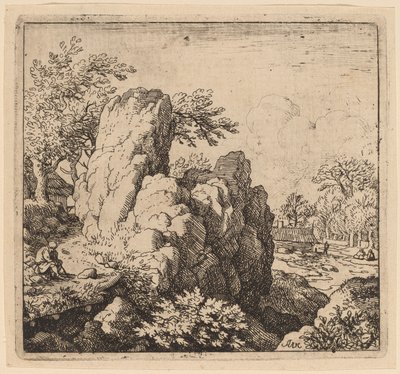 Gran roca de Allart van Everdingen