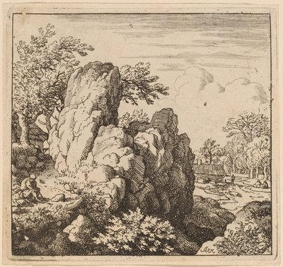 Gran roca de Allart van Everdingen