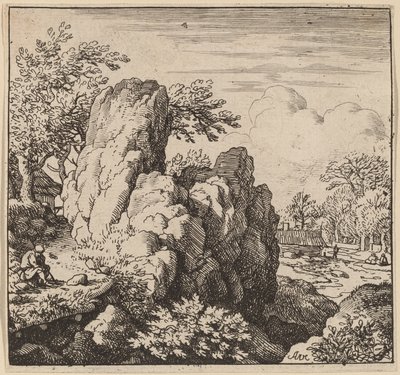 Gran roca de Allart van Everdingen