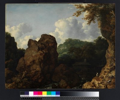 Paisaje noruego, 1656 de Allart van Everdingen