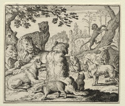 Reynard the Fox:  Lion Orders Search for Reynard de Allart van Everdingen