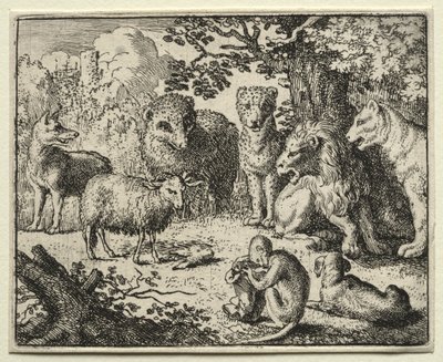 Reynard the Fox:  The Arrival of the Packet de Allart van Everdingen