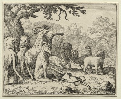 Reynard the Fox:  The Benediction Given to Reynard de Allart van Everdingen