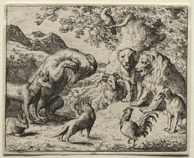 Reynard the Fox:  The Complaint of the Bear de Allart van Everdingen