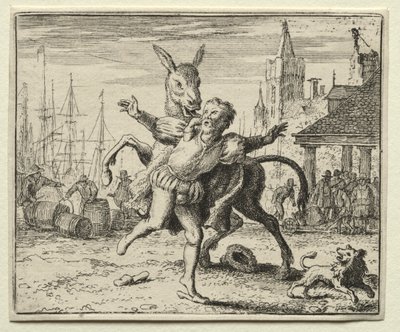 Reynard the Fox:  The Jealous Ass de Allart van Everdingen