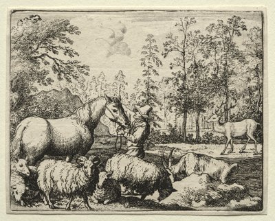 Reynard the Fox:  The Jealous Horse de Allart van Everdingen