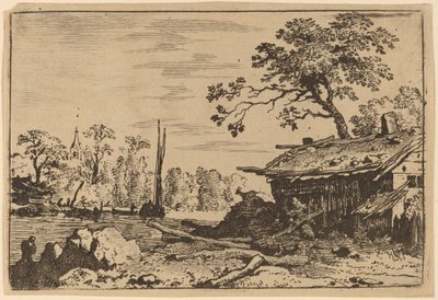 Choza ruinosa de Allart van Everdingen