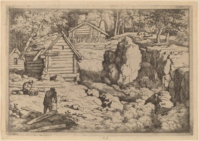 El carpintero de Allart van Everdingen