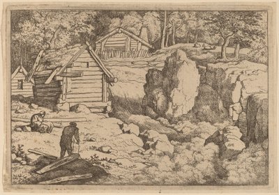 El carpintero, probablemente c. 1645-1656 de Allart van Everdingen