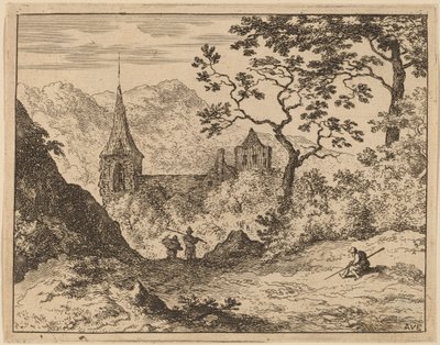 El campanario de Allart van Everdingen