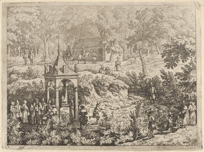 La tercera primavera, siglo XVII de Allart van Everdingen