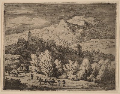 Dos carretas de Allart van Everdingen